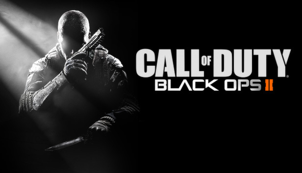 The game call of duty black ops 2 opening screen